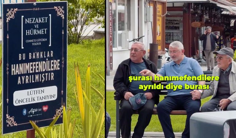 Halil İbrahim Aşgın kadınlara özel banklardan erkek kovaladı