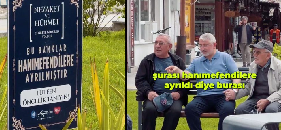 Halil İbrahim Aşgın kadınlara özel banklardan erkek kovaladı
