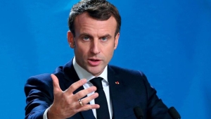 Macron: Gazze'deki insani durum katlanılmaz